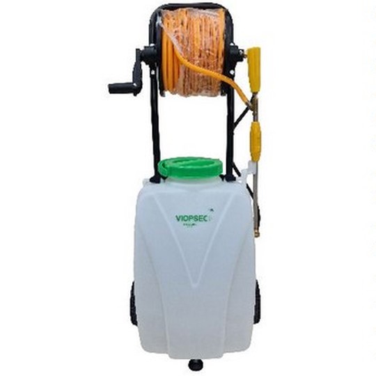 Irroratore a Batteria Viopsec Primavera Trolley 40lt Carrello Con Vento, Pneumatico E Camera D'Aria